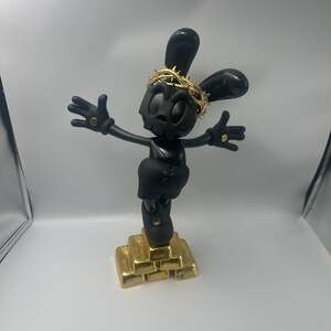 Superplastic Sanctuary Black & Gold Guggimon Black Market NYC Exclusive With BOX